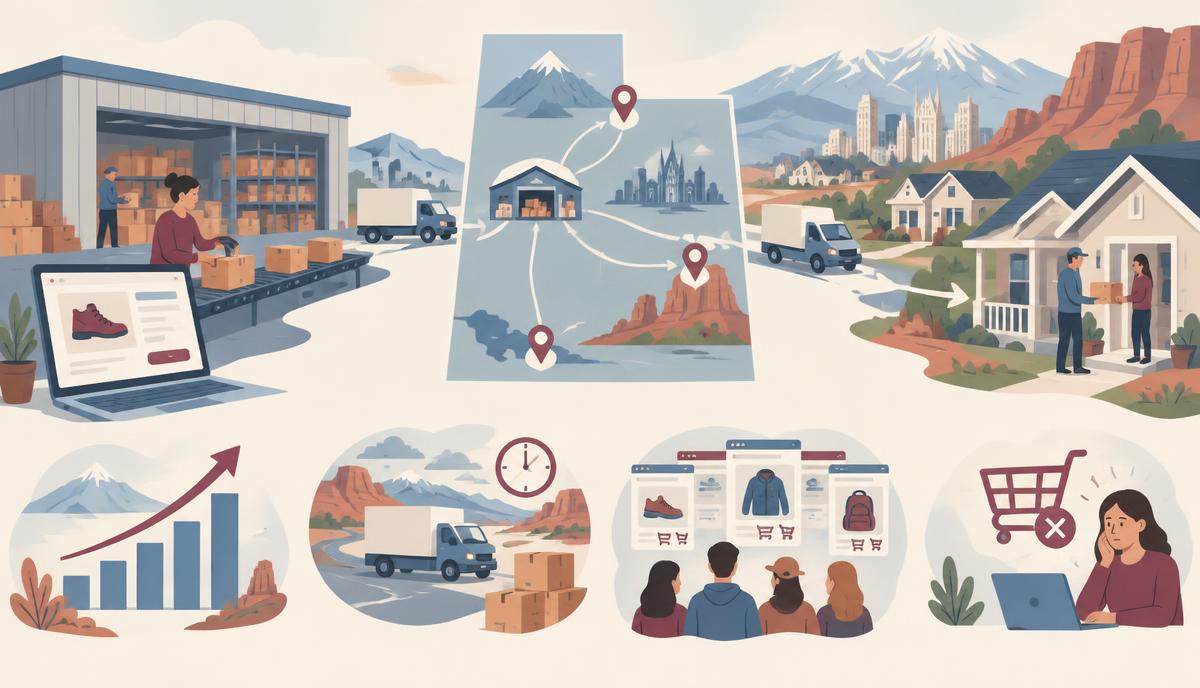 Utah online retailer studying e-commerce growth, delivery and customer trends