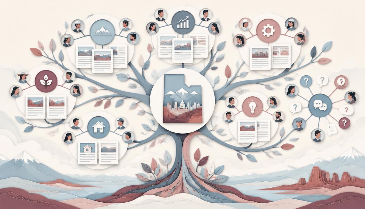 Connected content topics building online authority for a Utah business