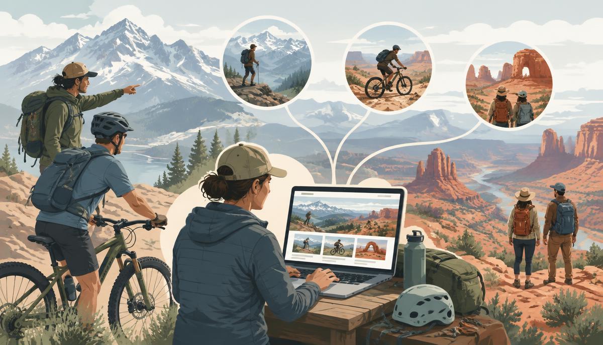 Utah outdoor brands using digital marketing to reach adventure customers
