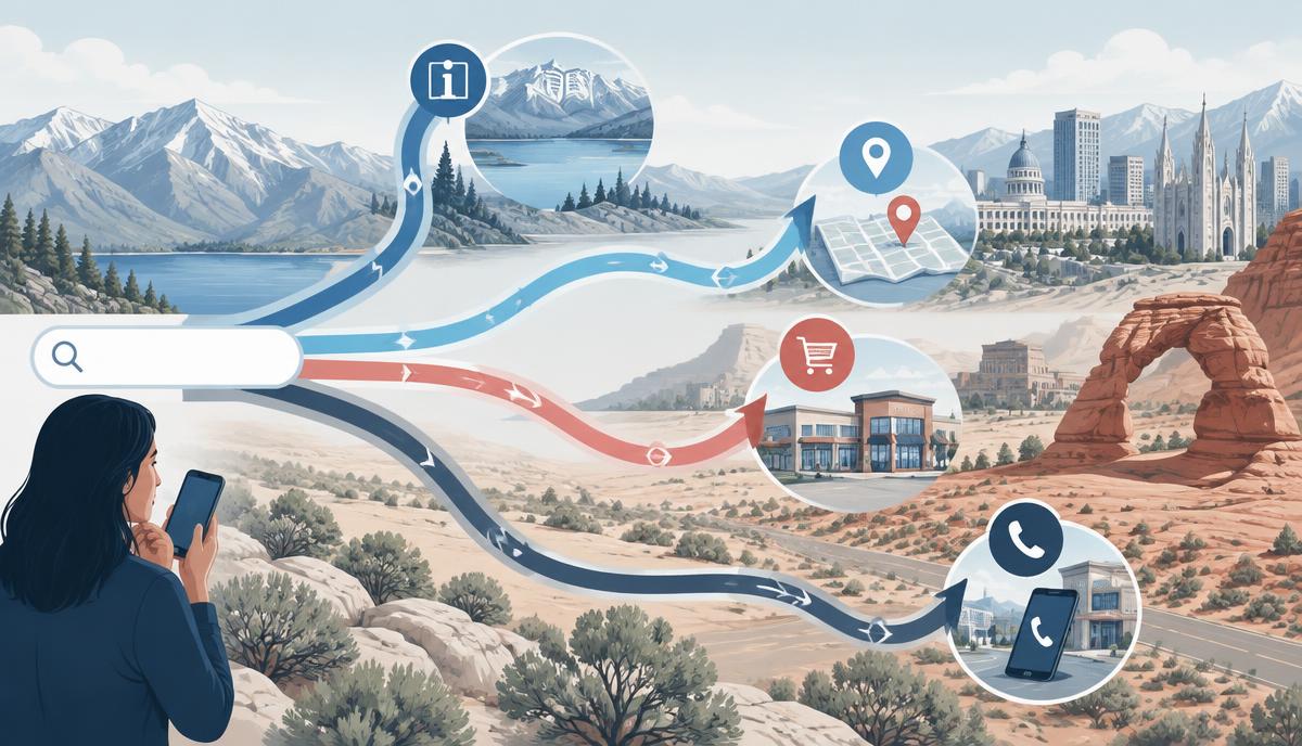 Search strategist tracking changing Utah customer intent across results