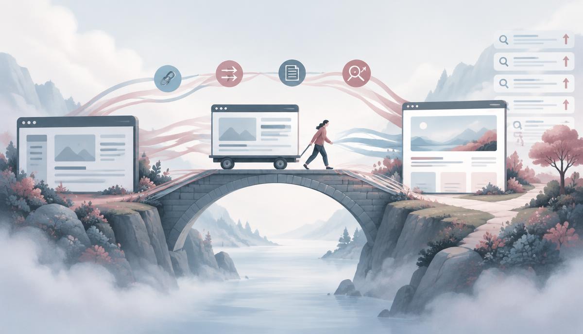 Website redesign team protecting search traffic during a site migration