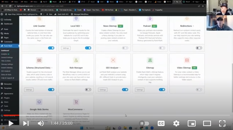 rank math SEO plugin for wordpress