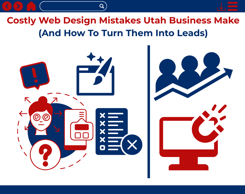 Costly Web Design Mistakes Utah Businesses Make