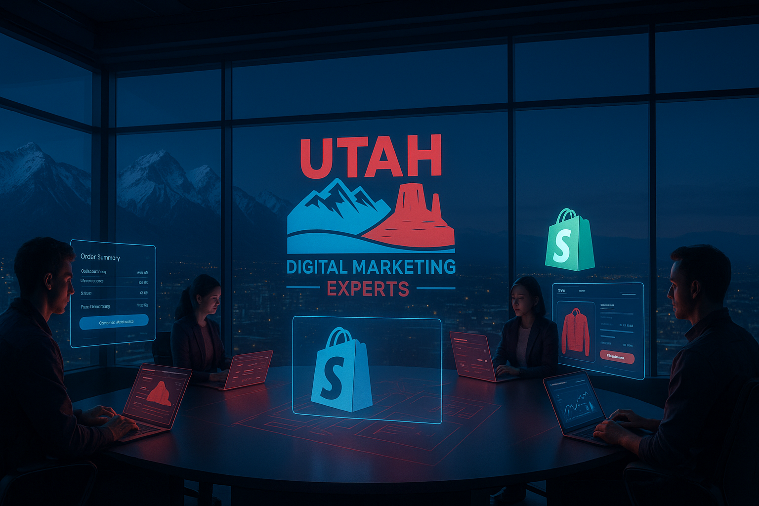 Utah shopify website design company