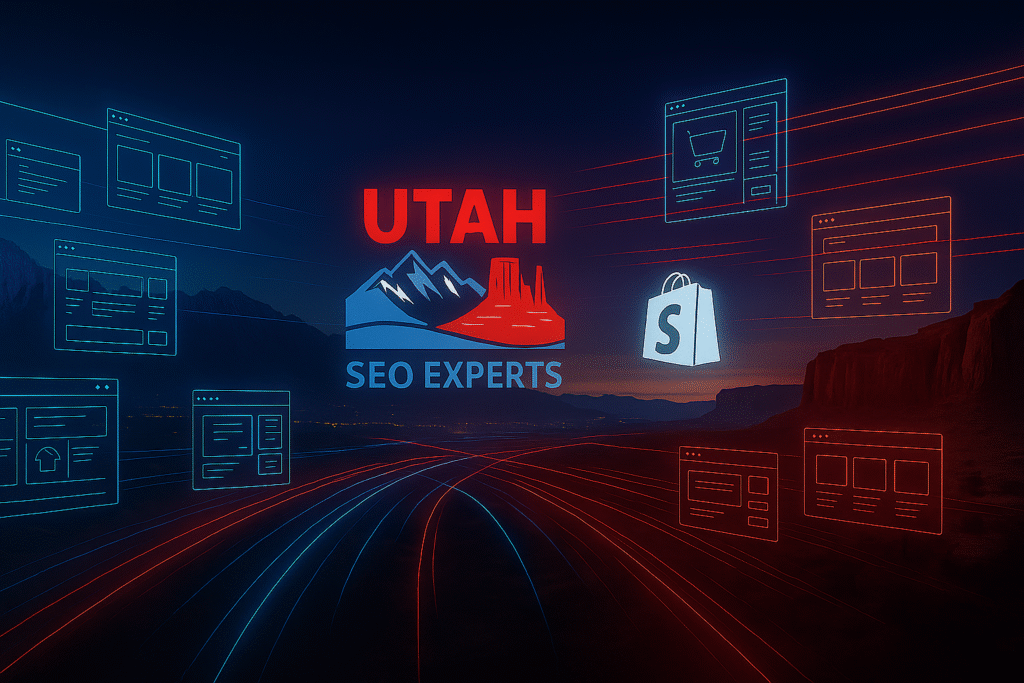 shopify website design & partner in Utah
