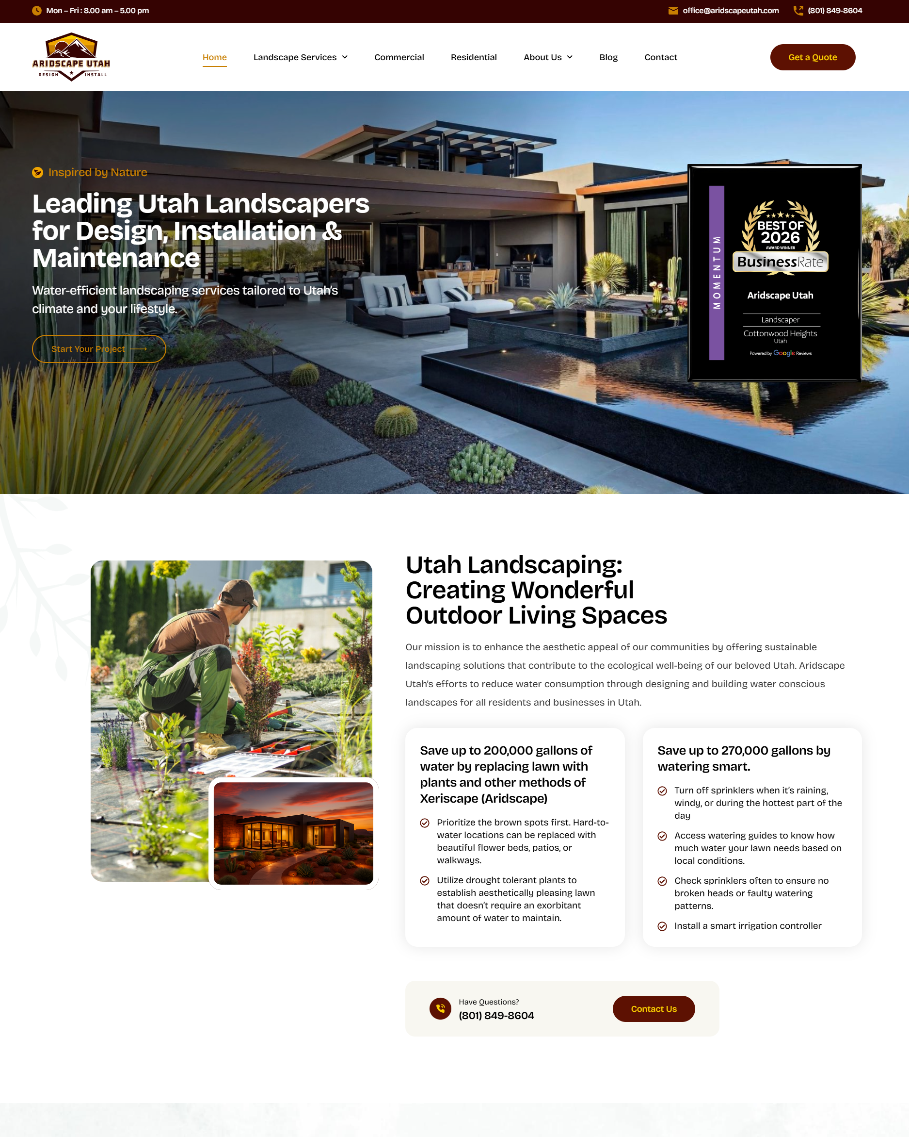website design in Washington County Utah