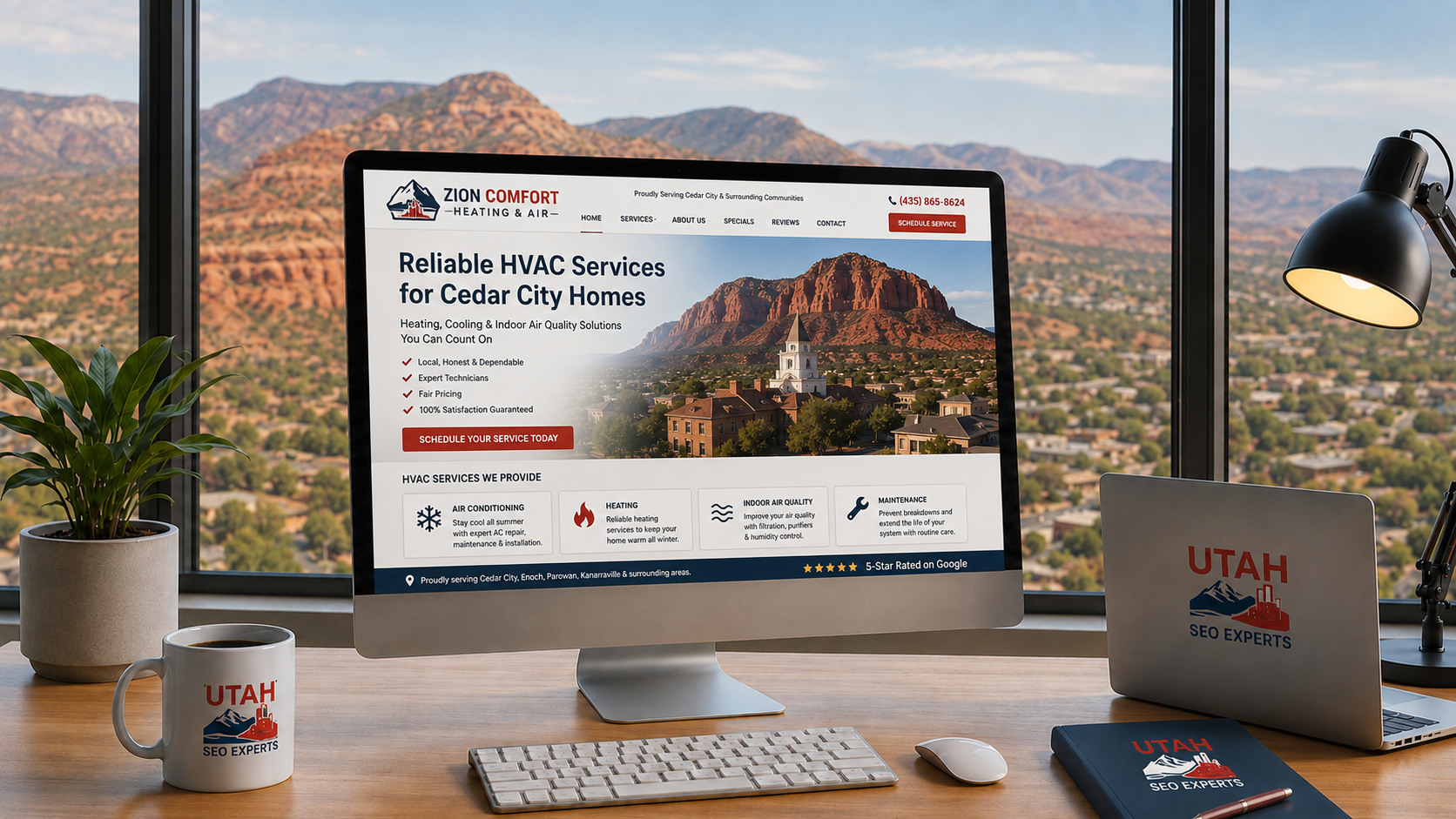 website designer Cedar City UT