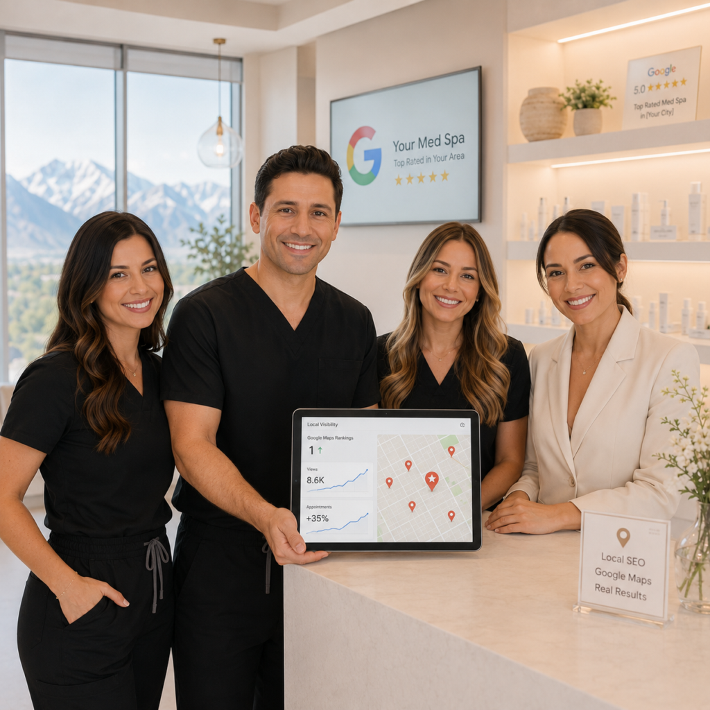 local SEO Google Maps for medical spas in Utah